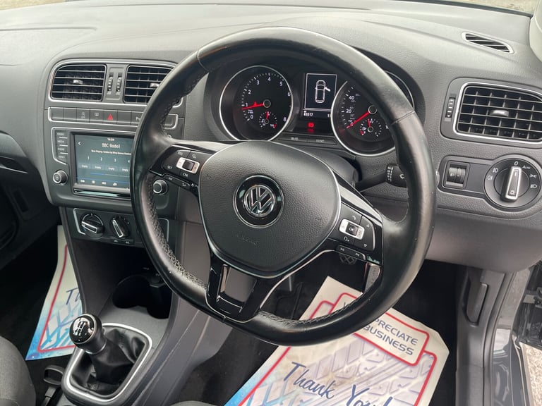 2017 Volkswagen Polo 1.0 75 Match Edition 5dr HATCHBACK Petrol Manual