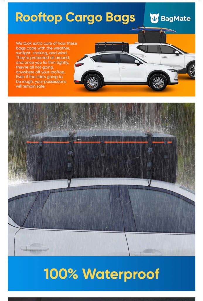 image for Car roof rack storage 