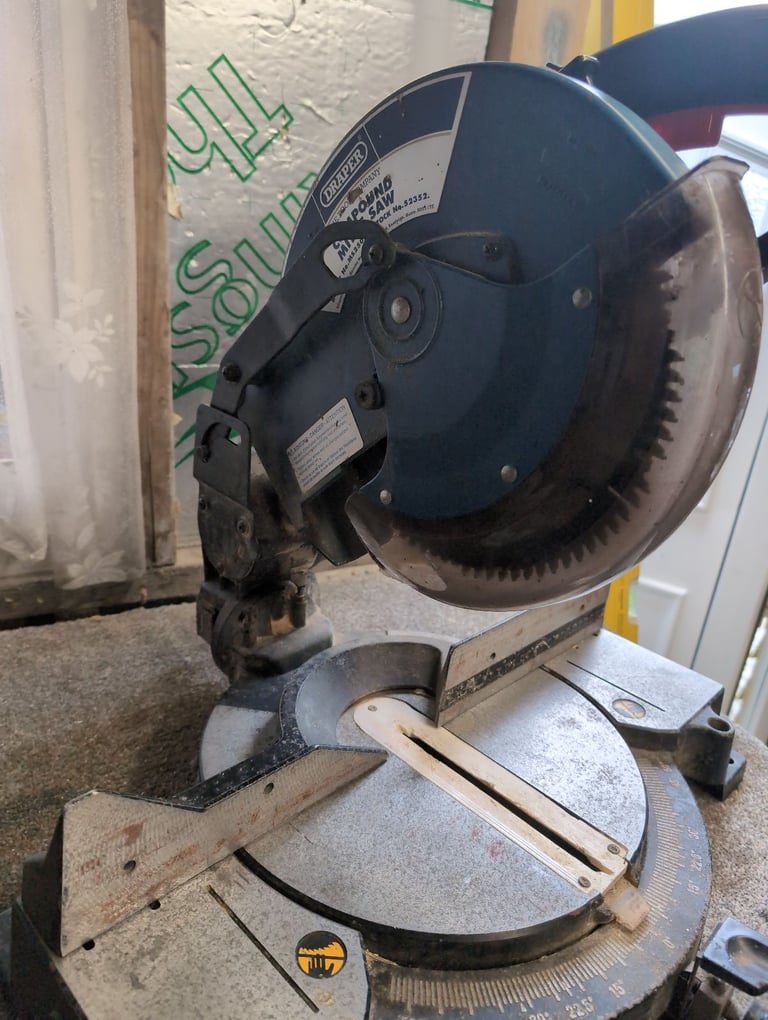 Draper chop saw mitre