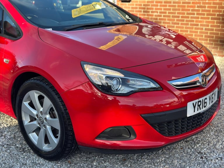 2016 Vauxhall Astra GTC 1.4i Turbo Sport Euro 6 (s/s) 3dr HATCHBACK Petrol Manual