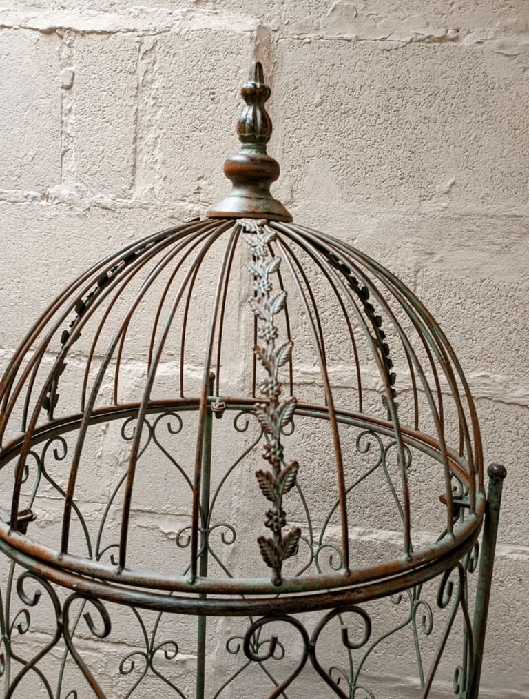 image for Ornate Birdcage Style Garden Obelisk 164cm