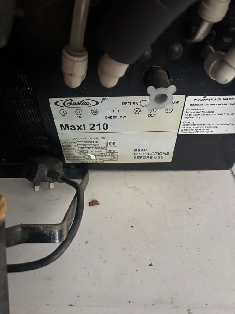 Beer chilling and pump 