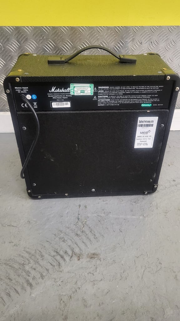 Marshall guitar amp  