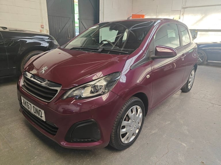 2017 Peugeot 108 1.0 Active 3dr HATCHBACK PETROL Manual