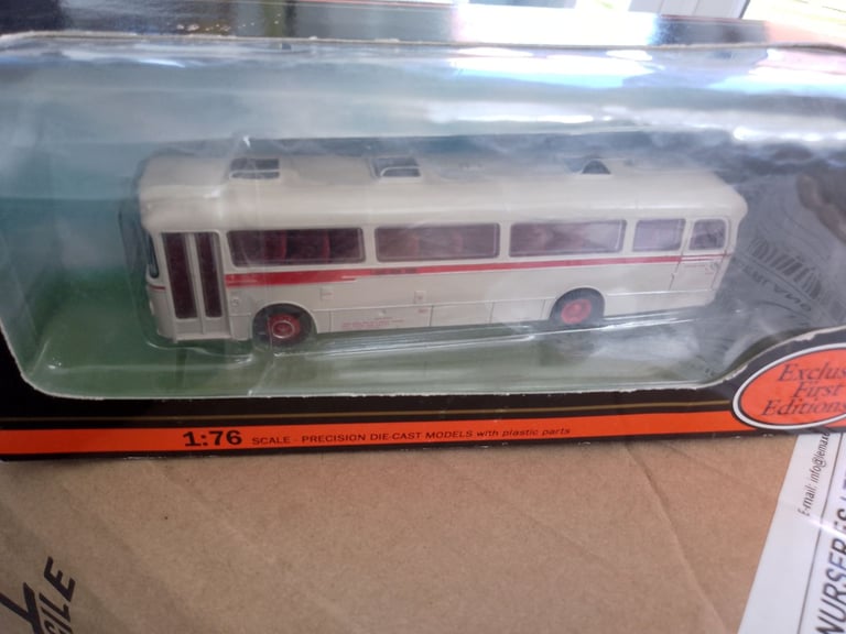 Four Exclusive First Editions model buses 1:76