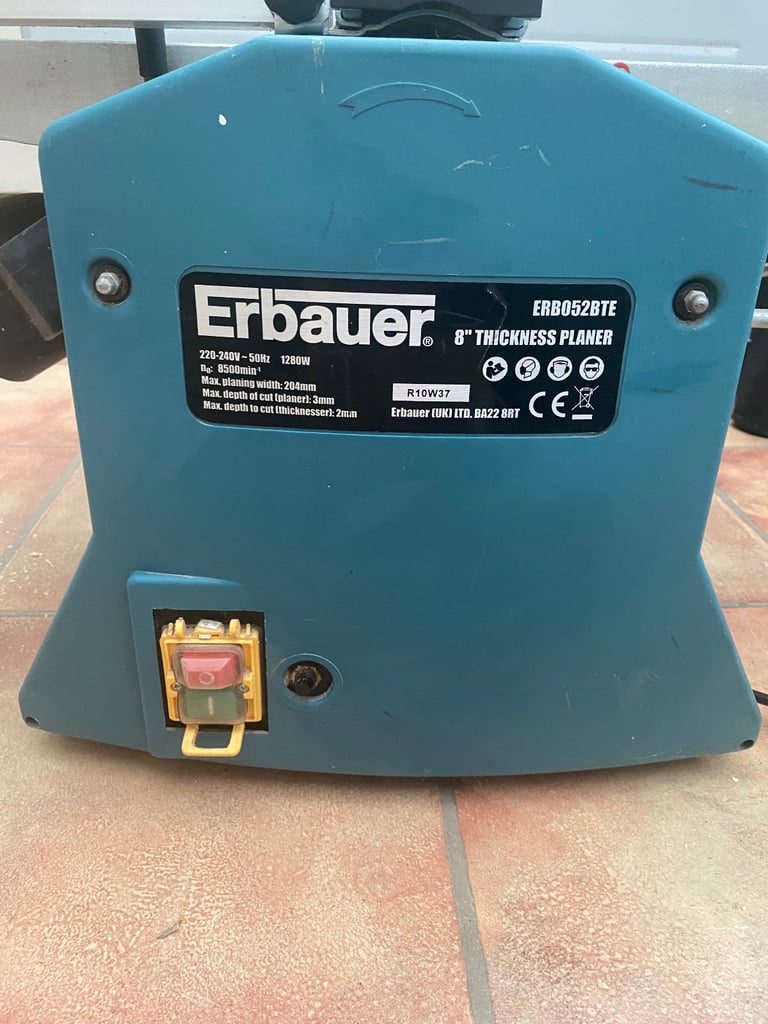image for Erbauer Planer Thicknesser ERB052BTE