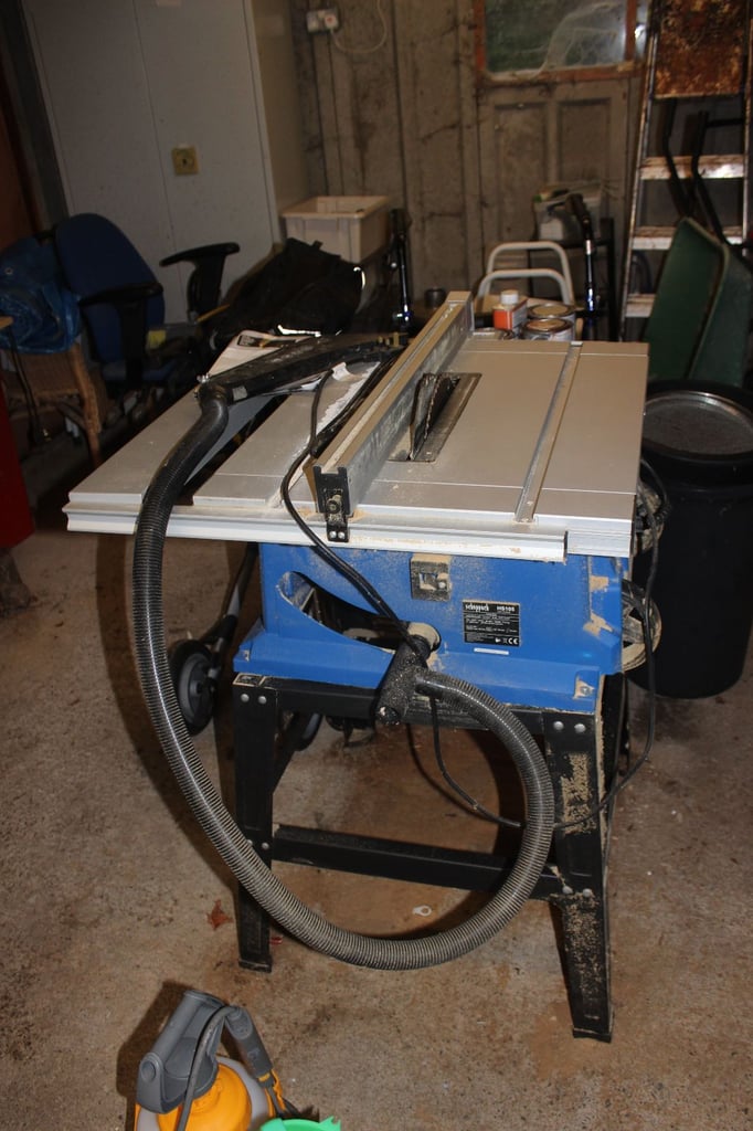 Garage sale of power tools. Drill / electric saw / sander / staple + nail gun / drill / lawn mower