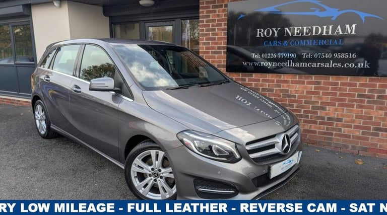 2018 18 MERCEDES-BENZ B-CLASS 1.6 B200 EXCLUSIVE EDITION MPV 5DR PETROL 7G-DCT E