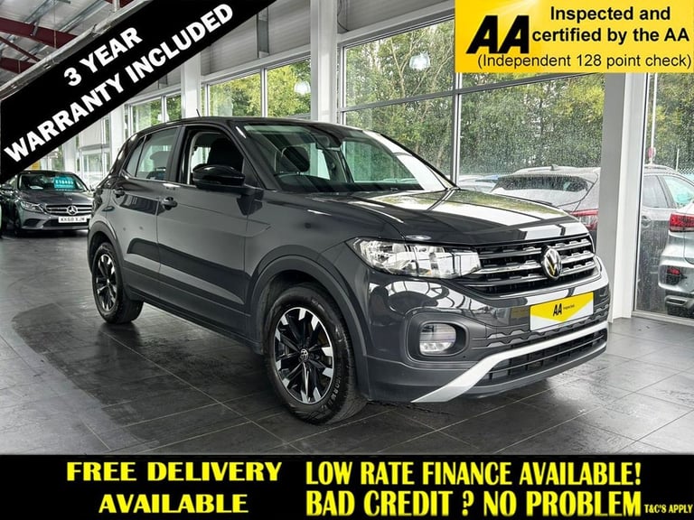image for 2021 Volkswagen T-Cross 1.0 TSI S SUV 5dr Petrol Manual Euro 6 (s/s) (95 ps) HATCHBACK Petrol Manual