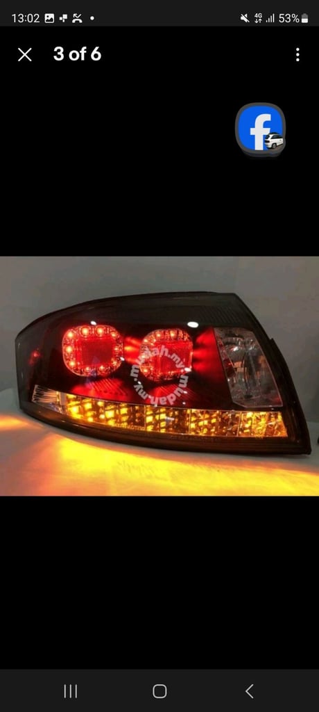 Audi tt new rear dark l.e.d lexus lights x2