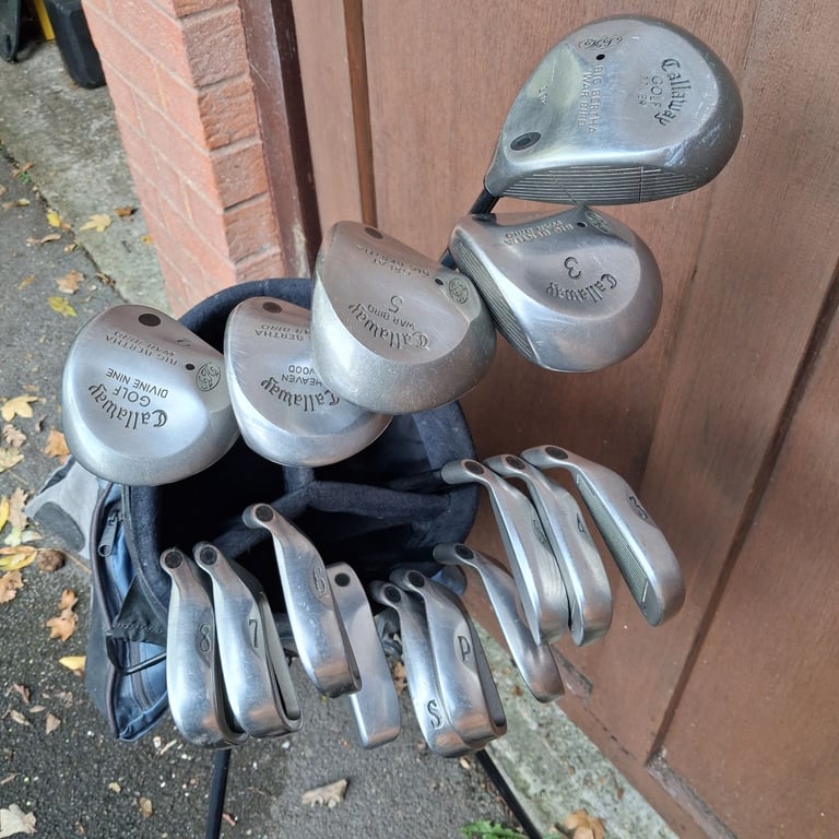 Full Set of Mens Golf Clubs - Callaway Big Bertha 