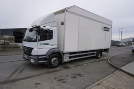Mercedes-Benz Atego 1824 4X2 BOX TRUCK, FULL AIR SUSPENSION MANUAL GEARBOX