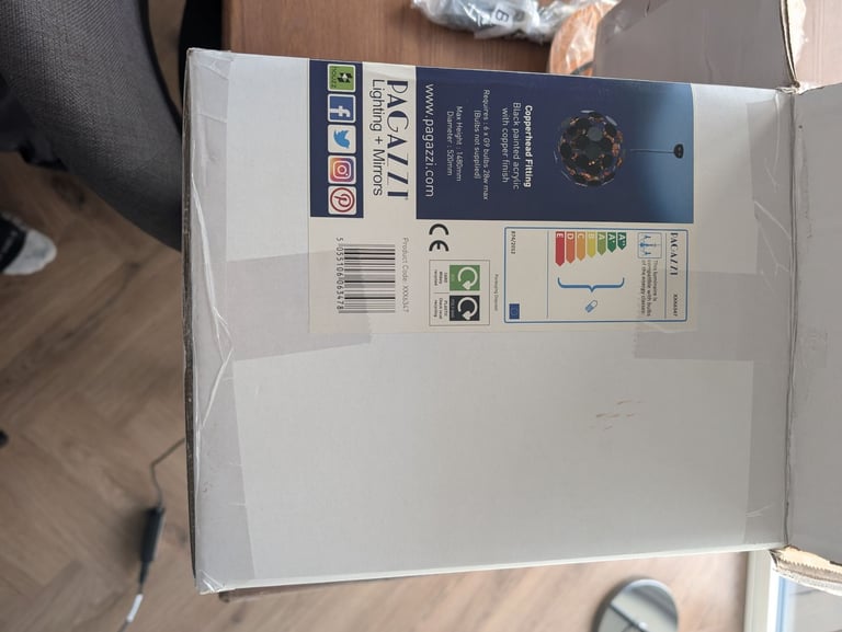 image for Pagazzi Copperhead 6 Light Fitting 