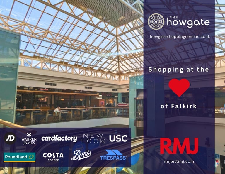 Retail Units to Let – Howgate Shopping Centre, Falkirk
