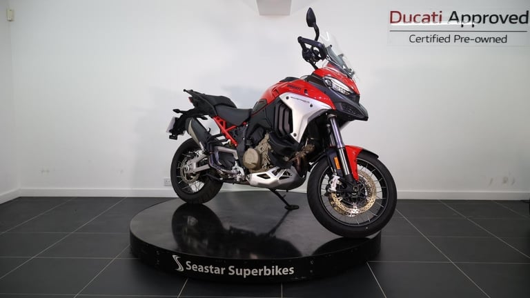DUCATI MULTISTRADA V4 RALLY RADAR EX-DEMO - 2023 - 2100 MILES