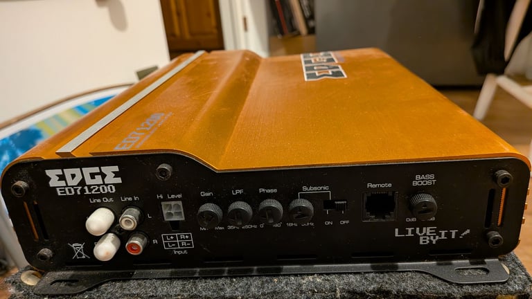 image for Edge ed71200 monoblock subwoofer amplifier 