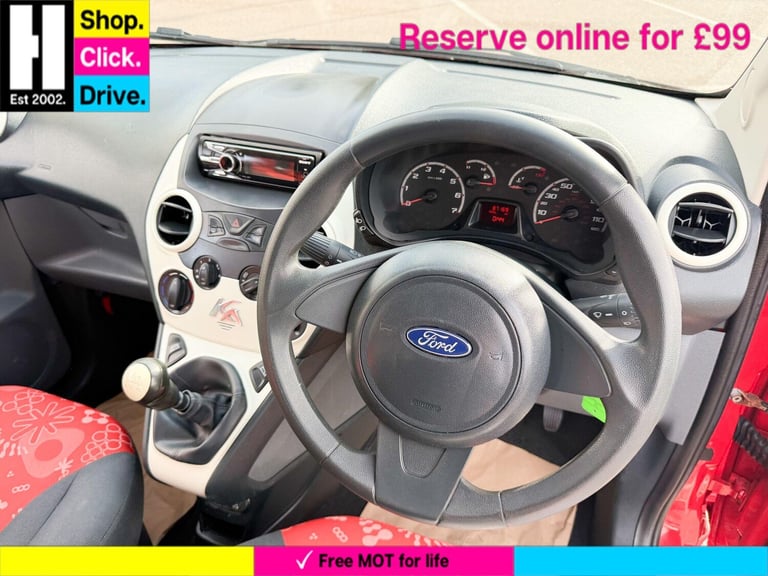 2014 Ford Ka 1.2 Edge 3dr [Start Stop] HATCHBACK PETROL Manual