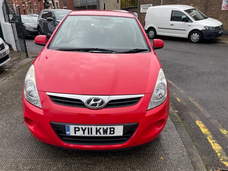2011 Hyundai i20 1.2 COMFORT 5DR HATCHBACK Petrol Manual