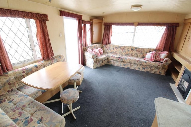 Static Caravan Mobile Home Atlas Oasis 32x12ft 2 Beds SC8851
