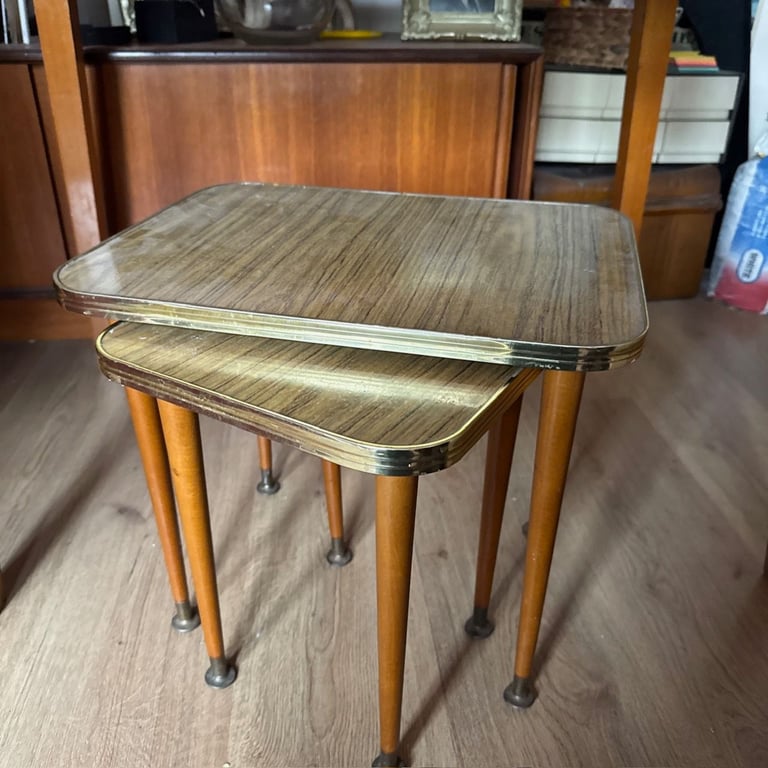 image for 50's 60's nesting coffee tables 