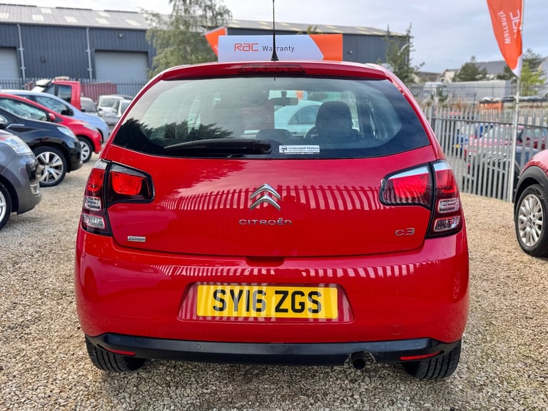 2016 Citroen C3 1.0 PureTech Edition 5dr HATCHBACK Petrol Manual