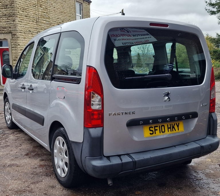 2010 Peugeot Partner Tepee 1.6 16v Tepee Urban 5dr MPV Petrol Manual