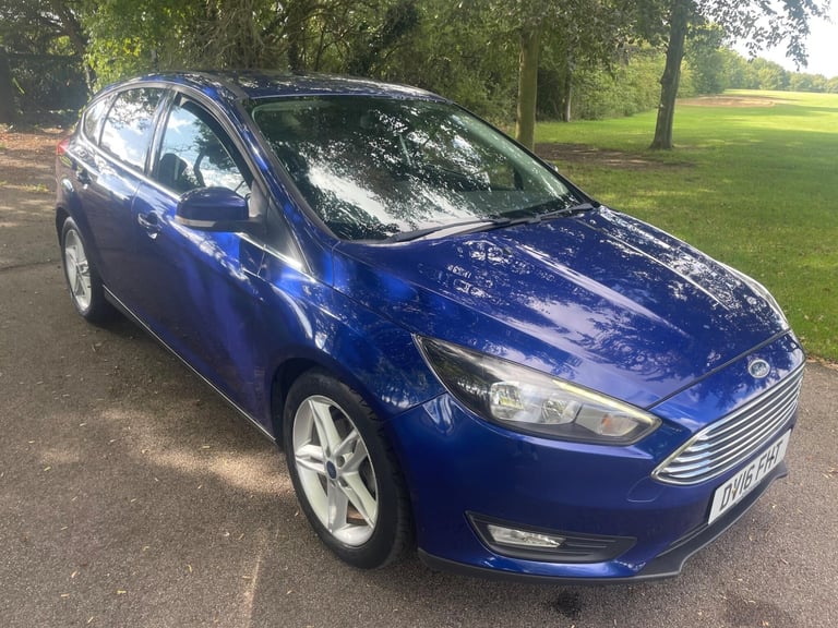 2016 Ford Focus 1.0T EcoBoost Zetec Euro 6 (s/s) 5dr HATCHBACK Petrol Manual