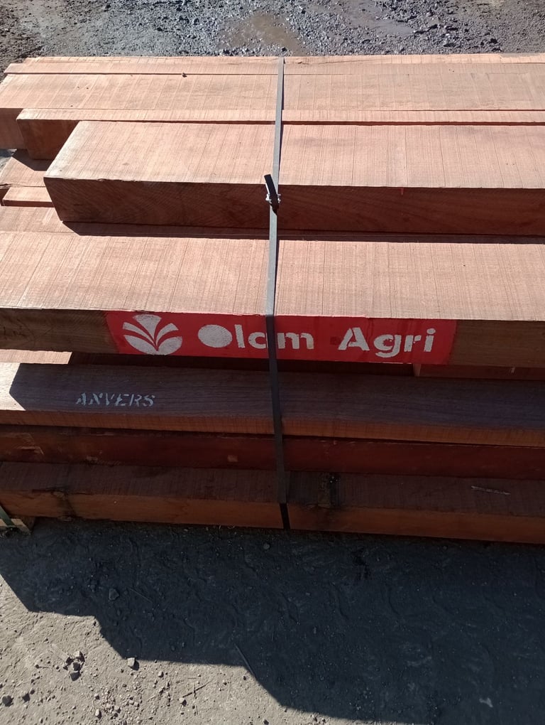 Sapele hardwood kiln dried fsc timber beams 