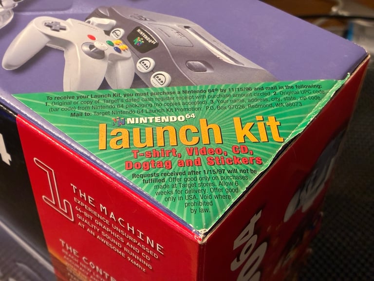 Boxed Nintendo 64 console - immaculate 