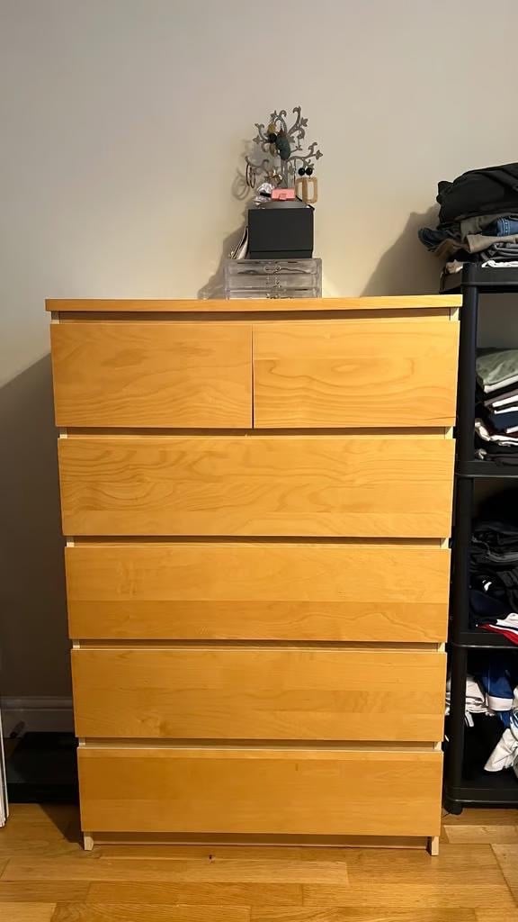 image for ikea large chest of drawers free local delivery 