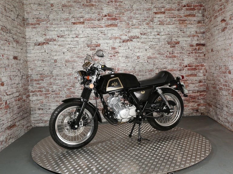 AJS CADWELL 125 - 2023 Petrol Manual in Black