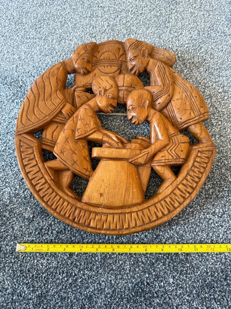 image for Carved Wooden hanging