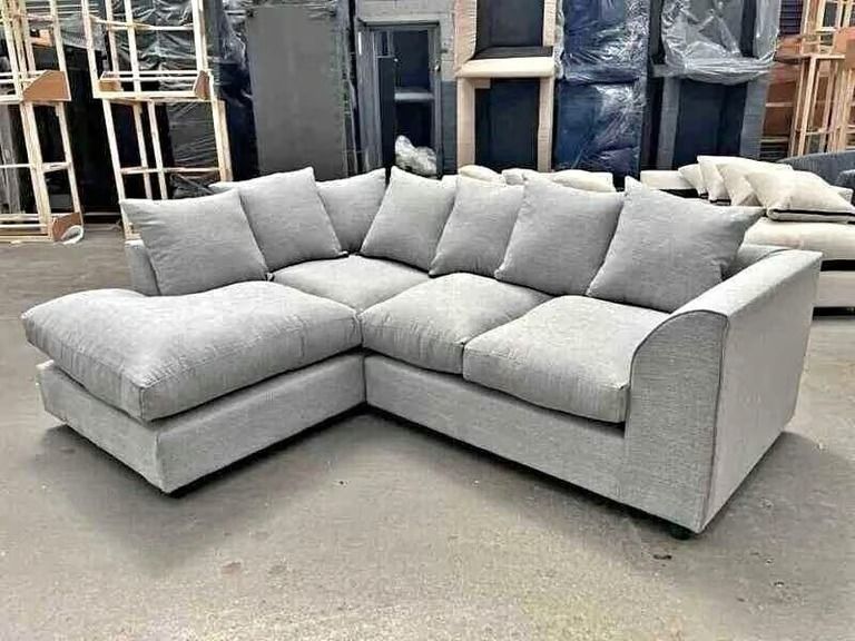image for Stylish Dylan Corner & 3+2 Sofa – Elegant Look | UK Delivery Available **