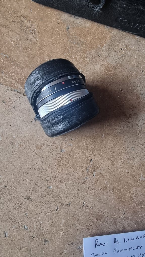 Canon Canonflex RM camera and case