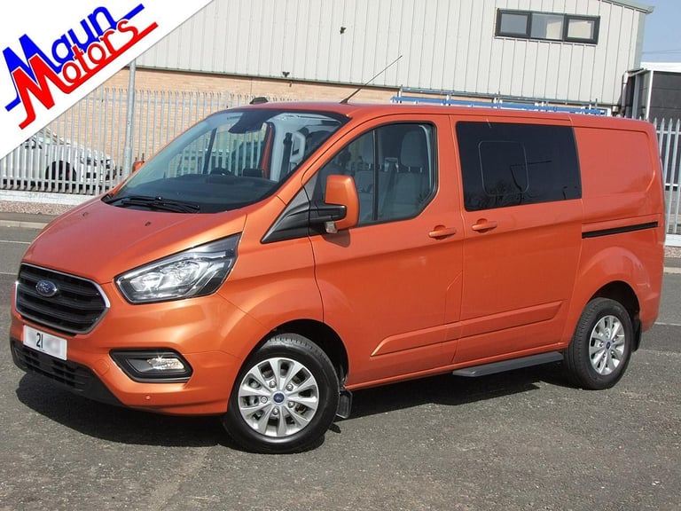 2021 Ford Transit Custom 300 TDCi 170PS ‘Limited’ Double Cab-In Van, 6 Seat DCIV