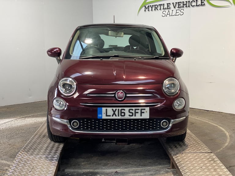 2016 Fiat 500 1.2 Lounge 3dr HATCHBACK PETROL Manual