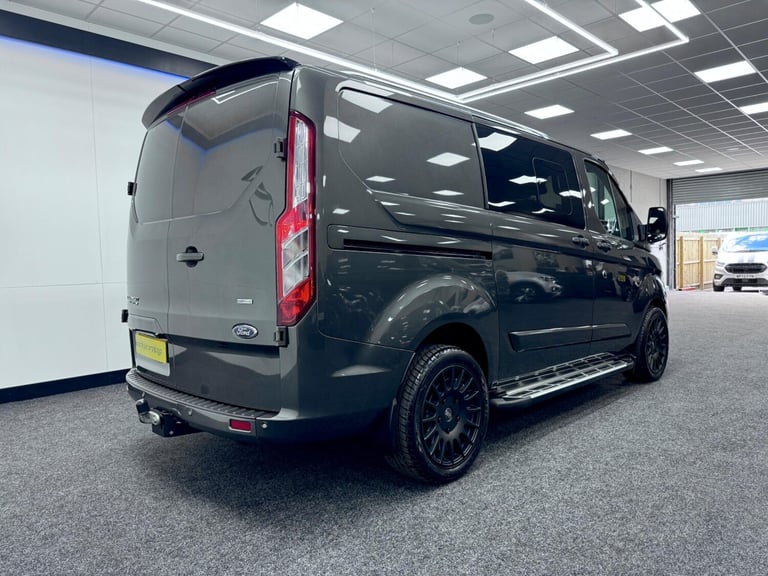 2018 Ford Transit Custom 2.0 300 EcoBlue Limited Crew Van L1 H1 Euro 6 5dr (6 Seat) PANEL VAN Die...