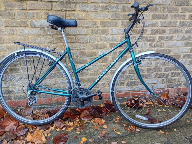 Just serviced Raleigh Pioneer Classic commuter bike, M 19in frame, bicycle ready to ride!