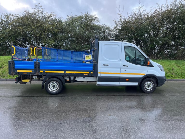 FORD TRANSIT CREW CAB DROPSIDE 68REG FORSALE 