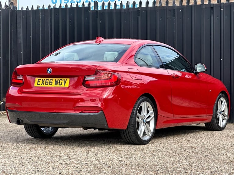 2016 BMW 2 Series 218i M Sport 2dr [Nav] COUPE PETROL Manual