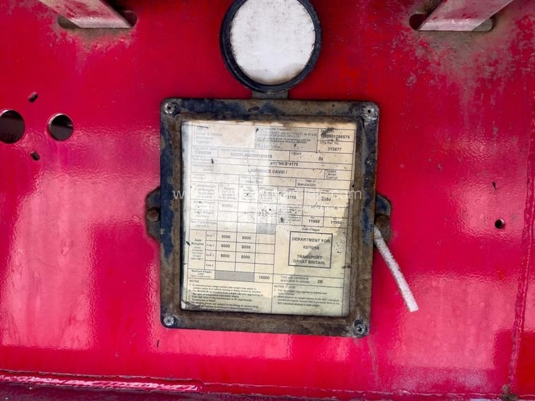 LAWRENCE DAVID 4300MM CURTAINSIDE TRAILER 