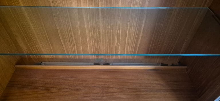 Mid-Century Style Teak Cabinet / Bookcase