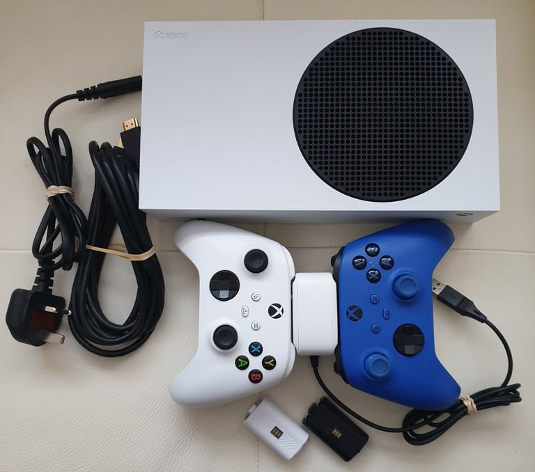 Microsoft Xbox Series S 512GB Video Game Console - White - 2 x wireless controller