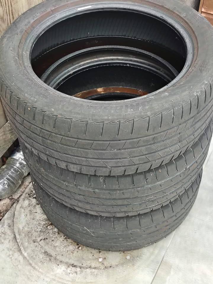 image for 4 Bridgestone tyres 215/50R17, 95H Rating - £10 each 