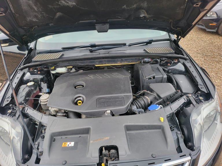 2012 FORD MONDEO 1.6 TDCi ECO ZETEC 5dr [Start Stop] BLACK £35 A YEAR ROAD TAX 