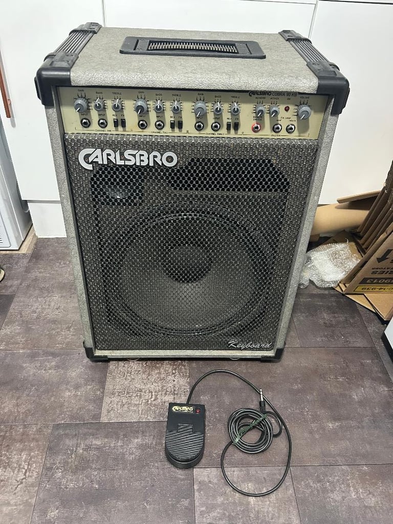 image for PENDING. Carlsbro Cobra 90 KB Keyboard / Guitar combo 15 inch with spring reverb