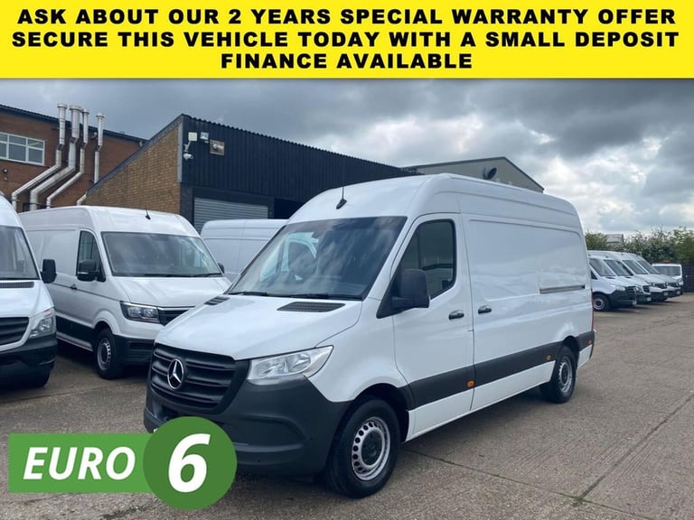 2019 19 MERCEDES-BENZ SPRINTER 2.1 314 CDI L2 H2 MWB H/ROOF 140BHP FACELIFT. RWD