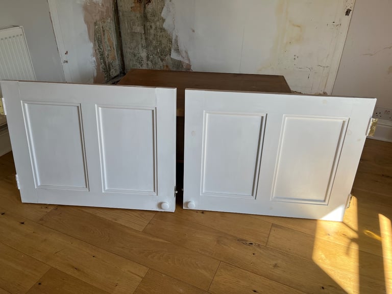 Wardrobe doors x 4 (from fitted wardrobe) 
