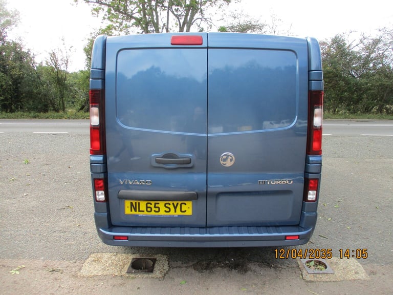 2015 Vauxhall Vivaro 2900 1.6CDTI BiTurbo 120PS ecoFLEX Sportive L2 H1 Van PANEL VAN Diesel Manual