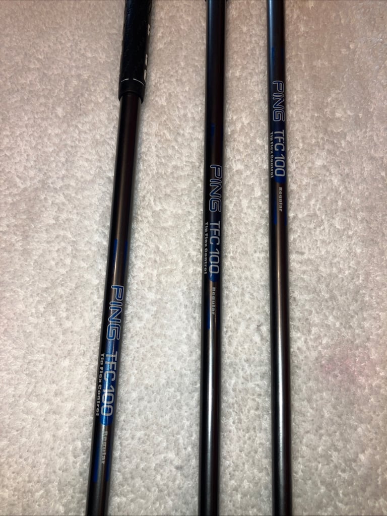 Ping G2 Iron Set Black Dot 3h4h5h 6-7-8 Iron Reg TFC100 Graphite Shaft RH 